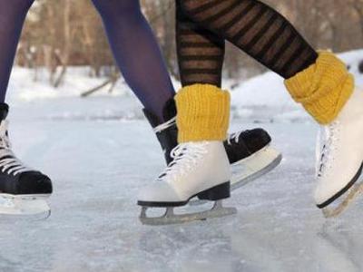 Ice skating in Bihac