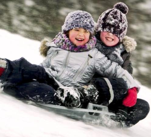 Plitvice Lakes Holiday Sledding