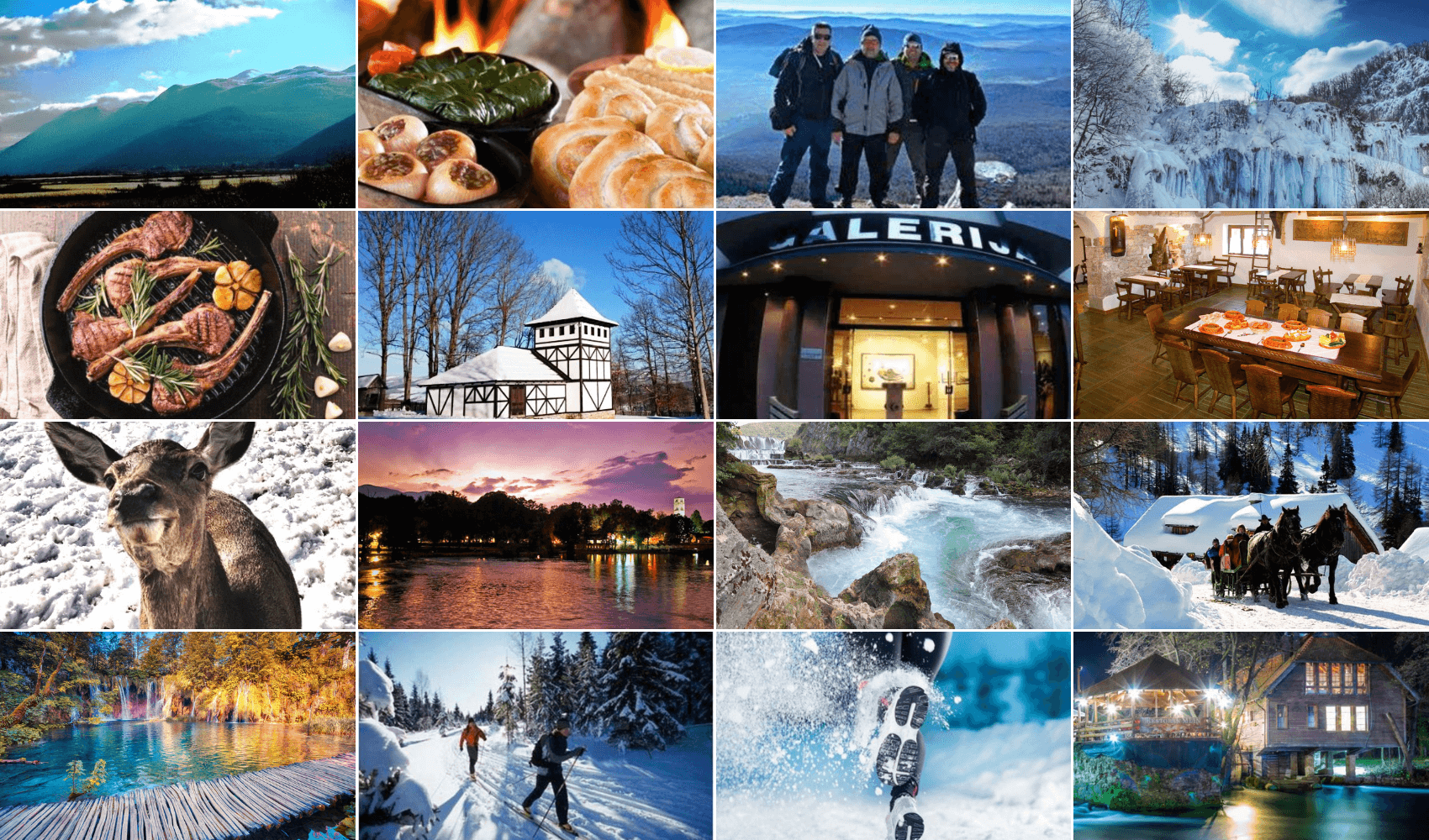 Plitvička jezera, Korenica - Una, Bihać